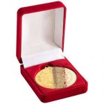 MB02A-DELUXE RED MEDAL BOX (40/50mm Recess) +£4.99