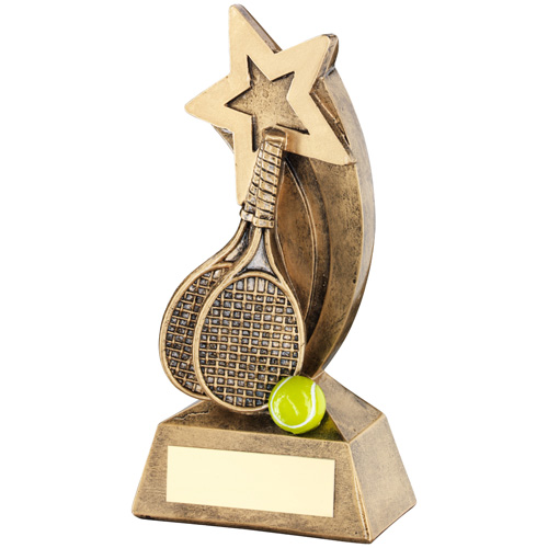 Tennis Rackets and Ball Star Trophy