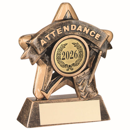 MINI STAR 'ATTENDANCE' TROPHY