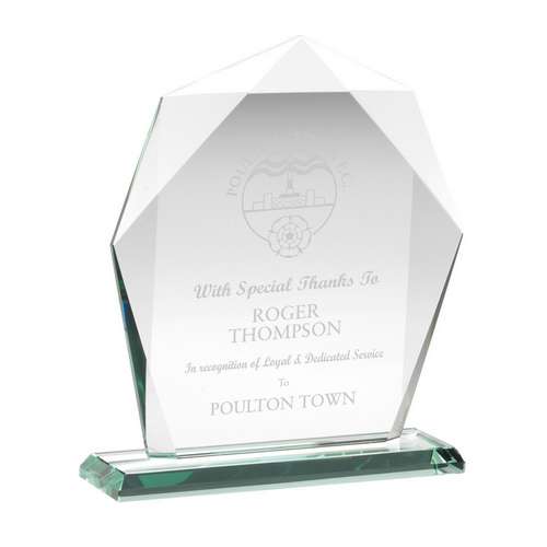 Jade Glass Heptagon Award