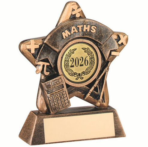 MINI STAR 'MATHS' TROPHY