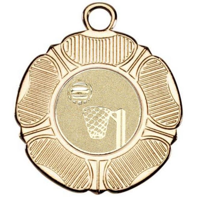 Tudor Rose Netball Medal