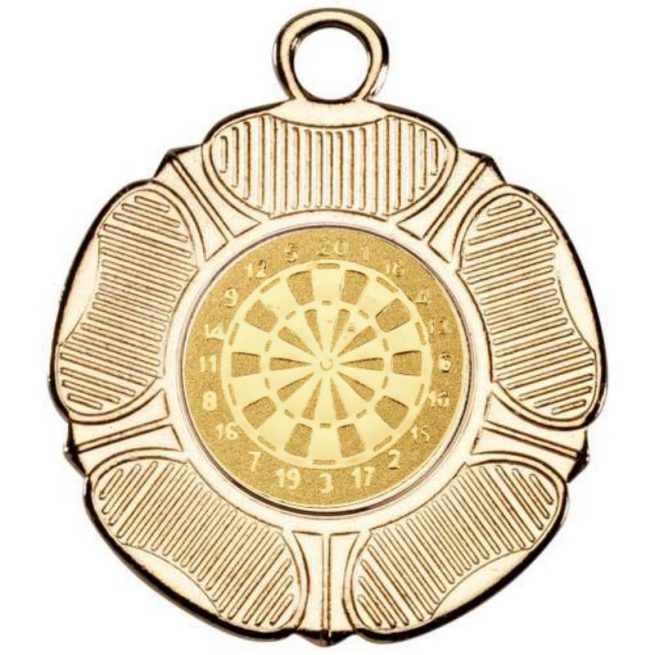 Gold Darts Medal
