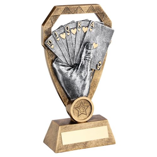 Bronze / Silver Card Trophy