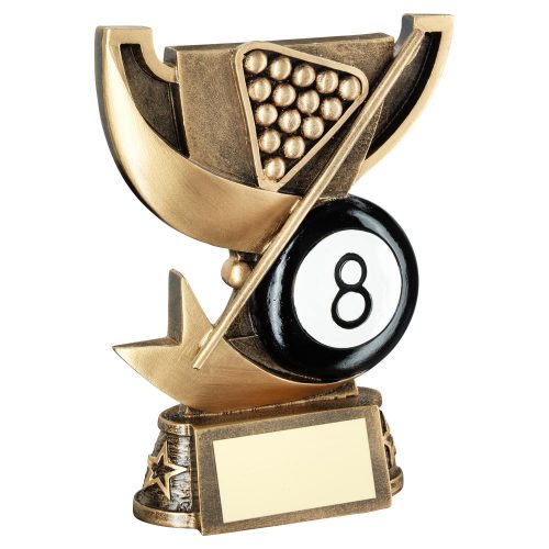 Pool Ball Mini Cup Trophy
