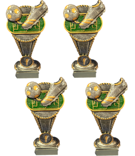 Football Bundle 4 x 16cm Trophies