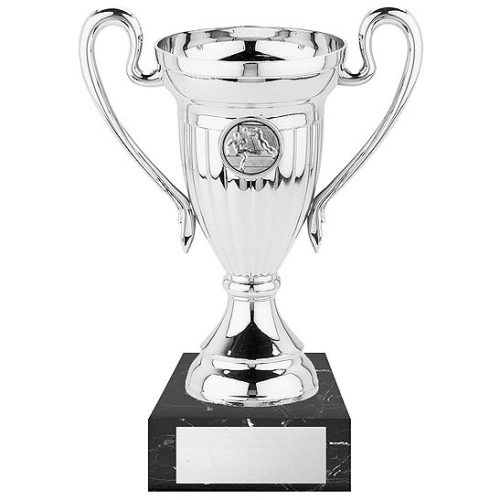 CP500 Silver Cup on Marble Base