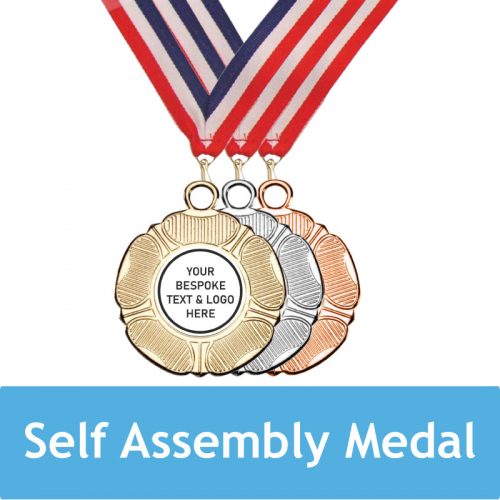 Tudor Rose self assembly medal