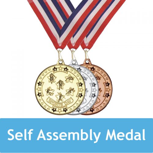 Sports Day self assembly medal