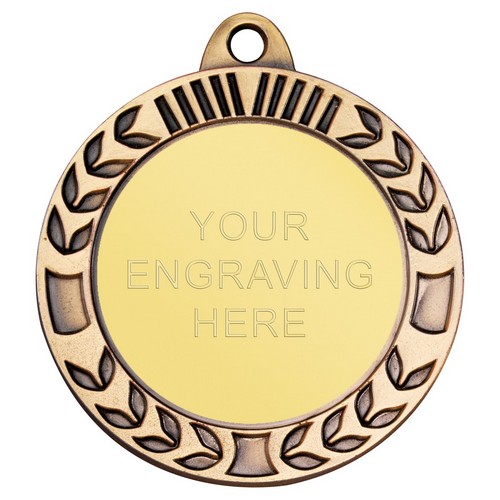EXTRA THICK 70mm MEDAL WITH 2in CENTRE