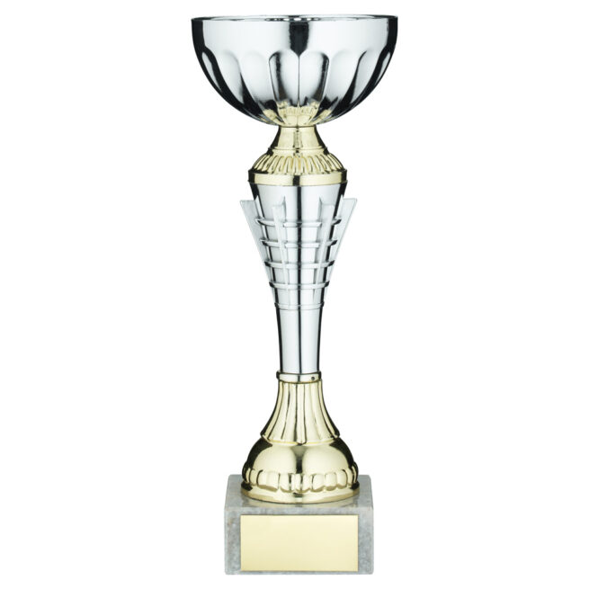 Silver/Gold Spiro Trophy Cup