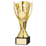 Gold Plastic Cup on Marble Base Trophy - Image 4