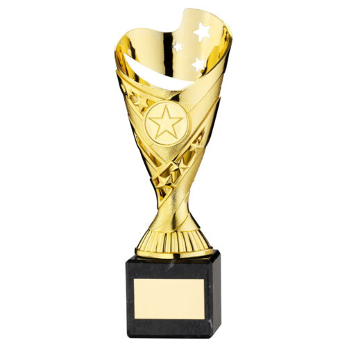 Gold Plastic Trophy on Marble Base