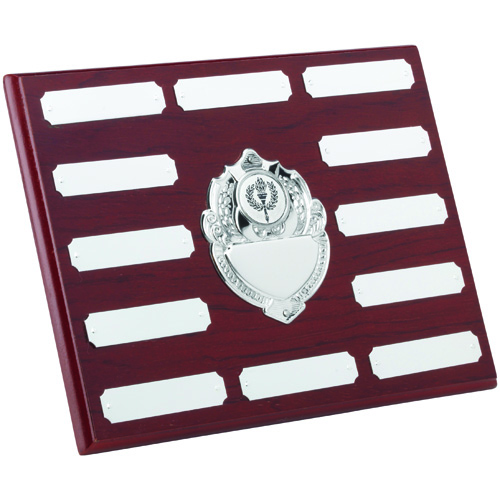 Rectangular Annual Shield with Twelve Trims