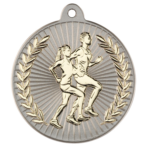 Two Tone Running Medal