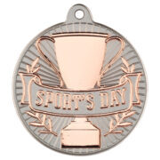 Two Tone Sports Day Medal - Image 2