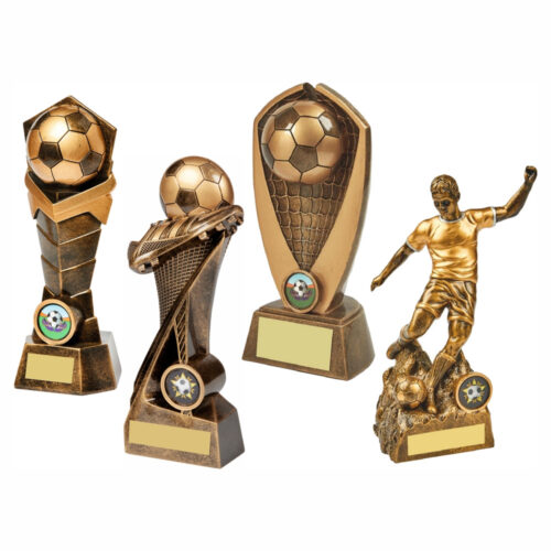 Football Bundle - 4 x 21cm Trophies with FREE engraving
