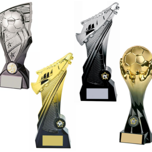 Football Bundle - 4 x 27cm Trophies
