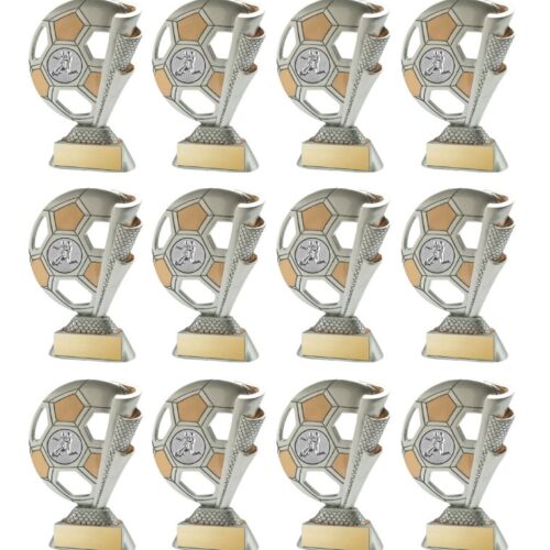 Football Squad Bundle - 12 x 13cm Trophies with FREE engraving
