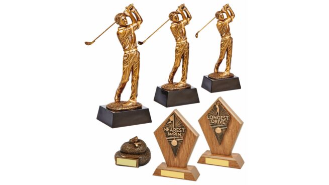 Golf Day Trophy Pack Seven - 6 Awards