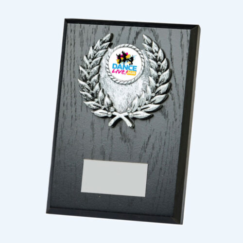 Dance Live Black Wooden Plaque