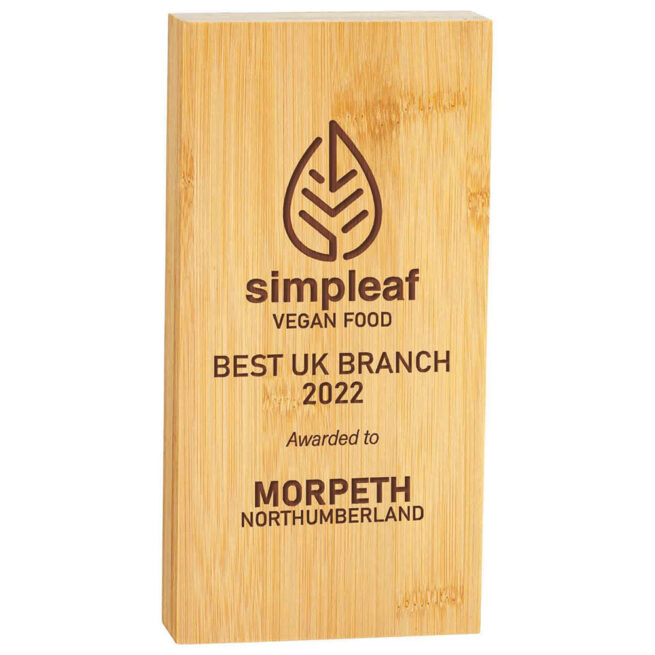 Bamboo Block Award