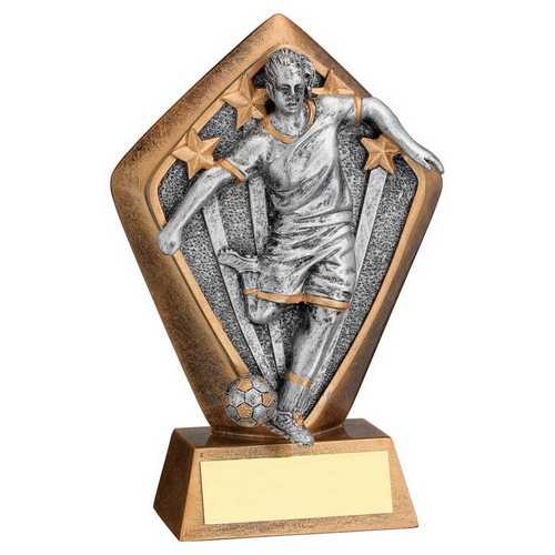 Diamond Female Football Trophy