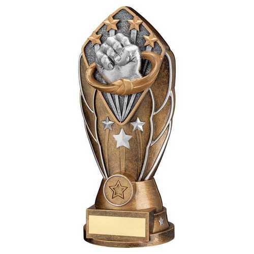 Martial Arts Diamond Column Trophy