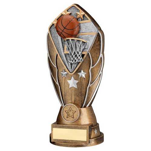 Basketball Diamond Column Trophy