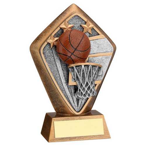 Diamond Basketball Trophy