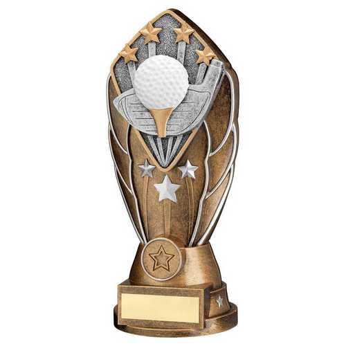 Golf Diamond Column Trophy