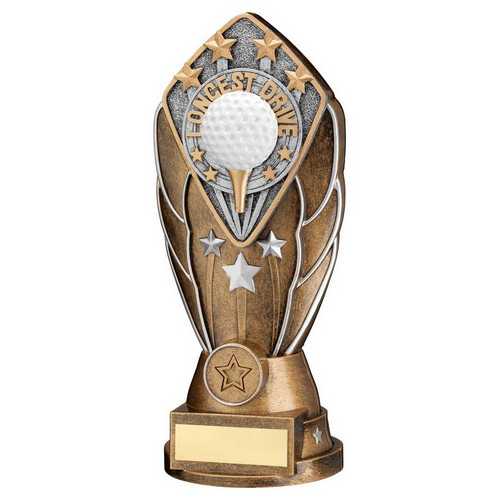 Longest Drive Diamond Column Trophy