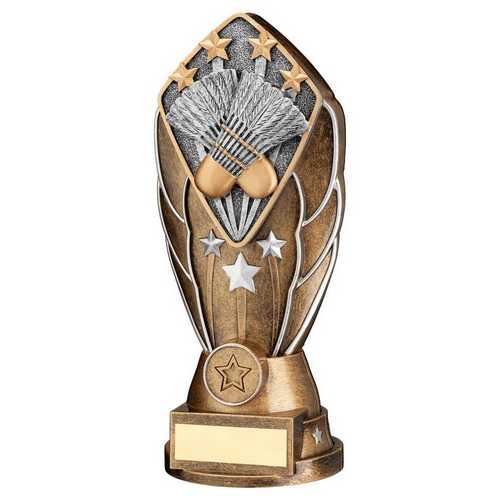 Badminton Diamond Column Trophy