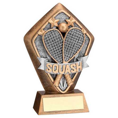 Diamond Squash Trophy