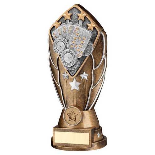 Cards Diamond Column Trophy