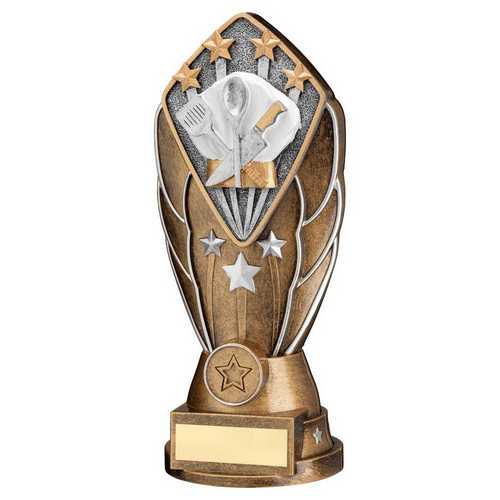 Cooking Diamond Column Trophy