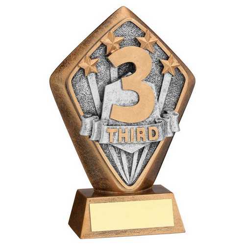 Diamond 3rd Place Trophy