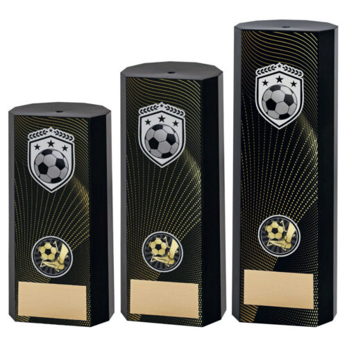 Football Black Plastic Heavy Weight Column