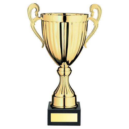 Gold Conical Trophy Cup