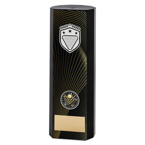 Pool/Snooker Black Plastic Heavy Weight Column