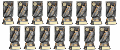 Football Boot & Net x 15 Trophies with FREE engraving - Image 2