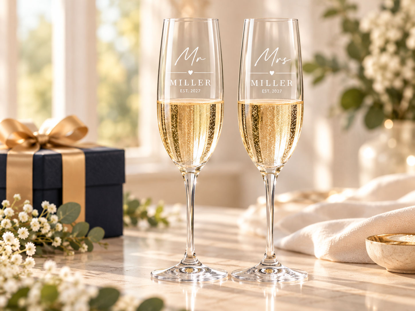 Personalised wedding and anniversary gifts