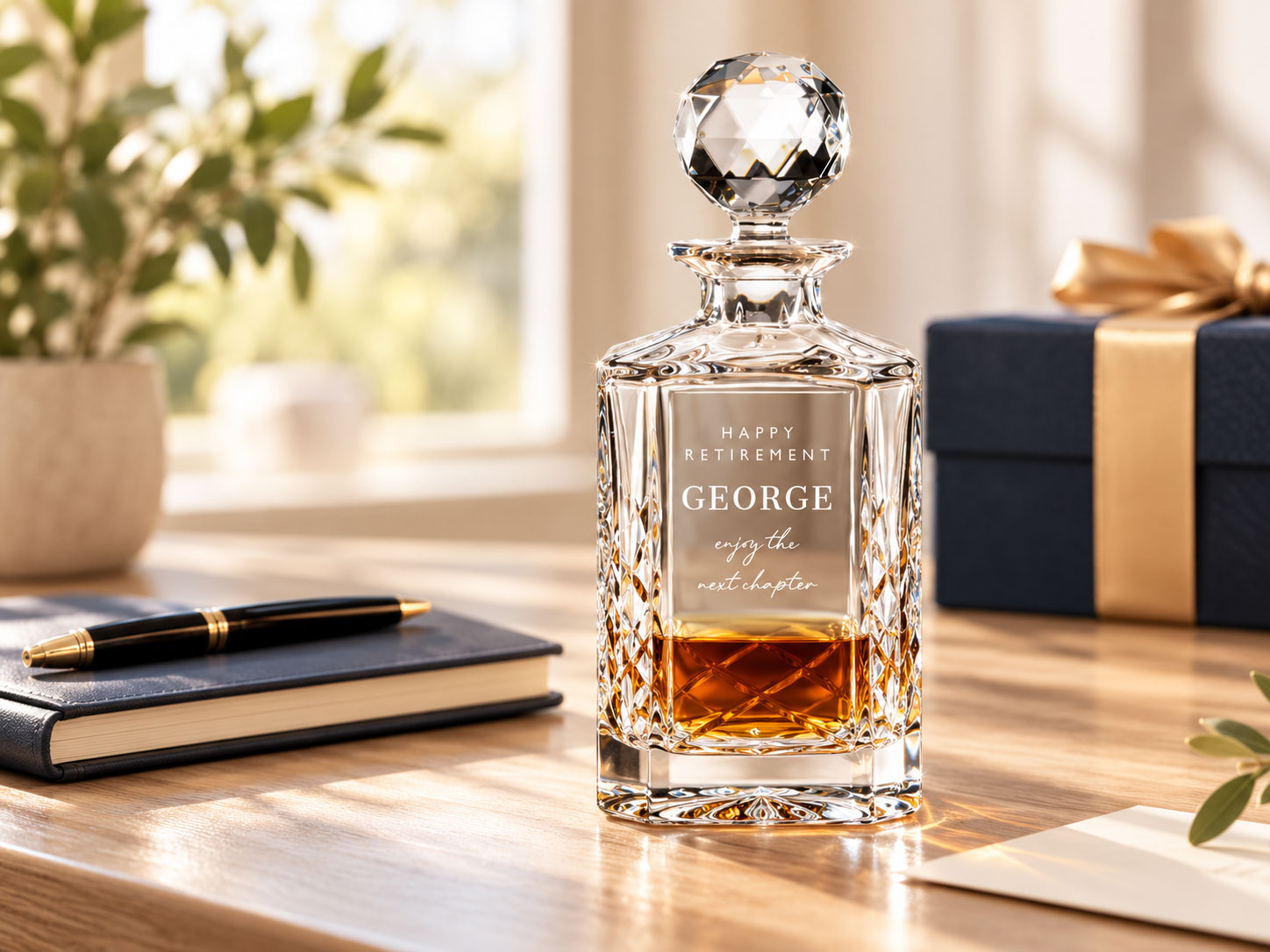 Personalised retirement and leaving gifts